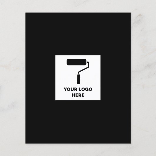 Painter and Decoratorロゴを黒に追加 チラシ (裏面)