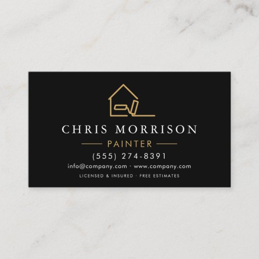 Painter Black Gold 名刺 (正面)