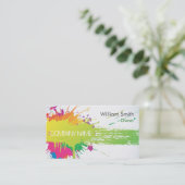 Painter Business Card 名刺 (スタンド正面)