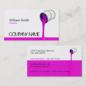 Painter Business Card 名刺 (正面/裏面)