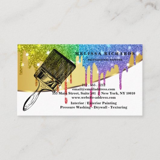 Painter Business Card 名刺 (正面)