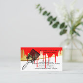 Painter Business Card 名刺 (スタンド正面)