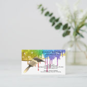 Painter Business Card 名刺 (スタンド正面)