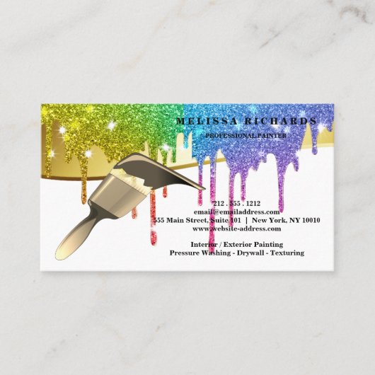 Painter Business Card 名刺 (正面)