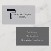 Painter Business Card, Painting Business Card 名刺 (正面/裏面)