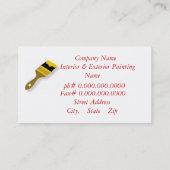 Painter Company 名刺 (裏面)