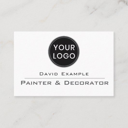 Painter & Decorator Company 名刺 (正面)