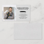 Painter Holding Brush | Contract Worker 名刺 (正面/裏面)