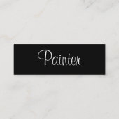 Painter i名刺-カスタマイズ可能 スキニー名刺 (裏面)