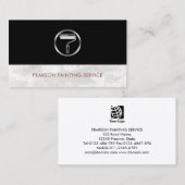 Painter Paint Roller Brush Icon 名刺 (正面/裏面)