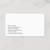 Painter Paint Roller Icon Dark Grunge BusinessCard 名刺 (裏面)