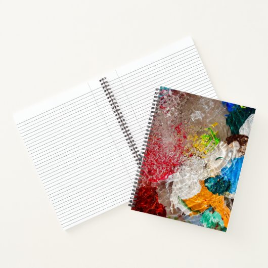 Painter Palete Spiral Notebook ノートブック (内部)