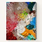 Painter Palete Spiral Notebook ノートブック (裏面)