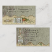 Painter´sのブラシ 名刺 (正面/裏面)