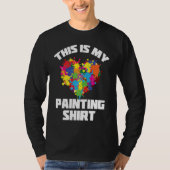 Painter Varnisher and Art Artists  2 Tシャツ (正面)
