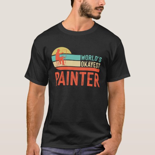 Painter Varnisher and Art Artists  45 Tシャツ (正面)