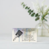 Painter Watercolor Drip 名刺 (スタンド正面)