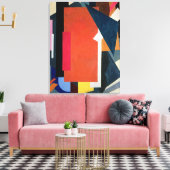 Painterly Architectics、1916-17 キャンバスプリント (インサイチュ (リビング))