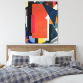 Painterly Architectics、1916-17 キャンバスプリント (インサイチュ (寝室))