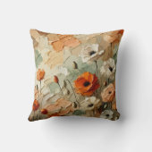 Painterly Bloomscape クッション (裏面)