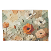 Painterly Bloomscape 枕カバー (正面)