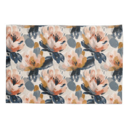 Painterly Floral Botanical 枕カバー