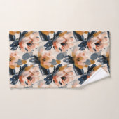 Painterly Floral Botanical Towel バスタオルセット (ハンドタオル)