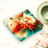 Painterly Peony Watercolor Tissue Paper 薄葉紙