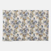 Painterly Spring Floral Kitchen Towels キッチンタオル (横)