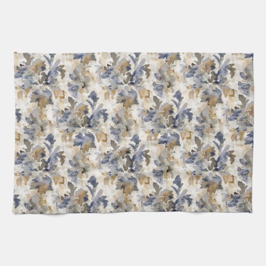Painterly Spring Floral Kitchen Towels キッチンタオル (横)