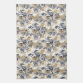 Painterly Spring Floral Kitchen Towels キッチンタオル (縦)