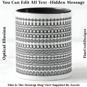 Painting Addict Hidden Message Funny Novelty 111B マグカップ