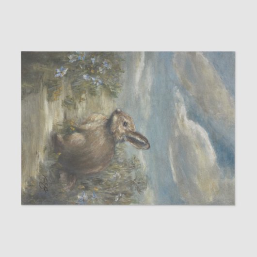 Painting Bunny DBL 薄葉紙 (正面)