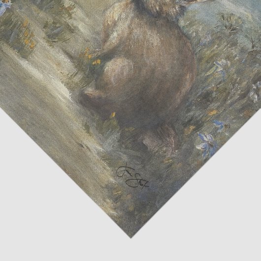 Painting Bunny DBL 薄葉紙 (詳細)