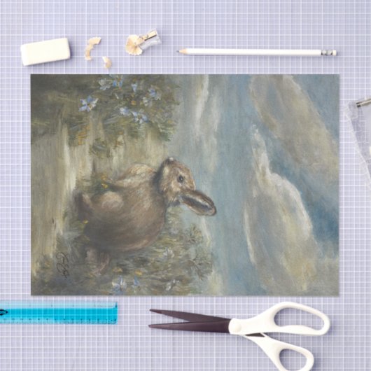 Painting Bunny DBL 薄葉紙 (クラフト)