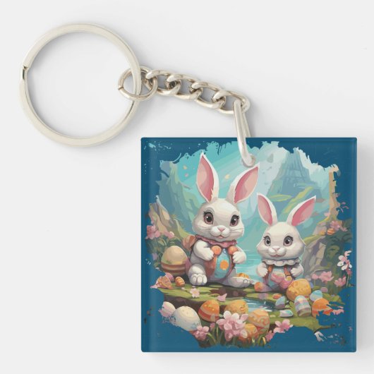 Painting Easter キーホルダー (正面)