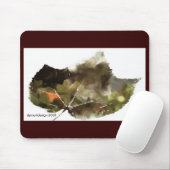 _Painting-leaf-dark、dpmartdesign 2009年 マウスパッド (マウス)