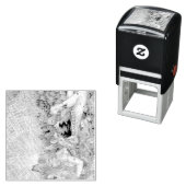 Painting of a woman title: The Afternoon セルフインキングスタンプ (インサイチュ)