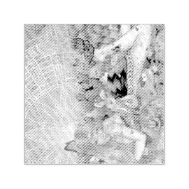 Painting of a woman title: The Afternoon セルフインキングスタンプ