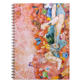 Painting of a woman title: The Afternoon ノートブック