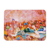 Painting of a woman title: The Afternoon マグネット (横)