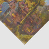 Painting of Bridge Over a Stream Tissue Paper 薄葉紙 (詳細)