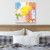 Painting on Canvas- Name: Spring  キャンバスプリント (インサイチュ (寝室))