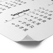 Painting OX Chinese New Year 2021 Calendar P ポスター (角)