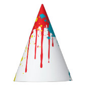 Painting Party Kids Birthday パーティーハット (正面)