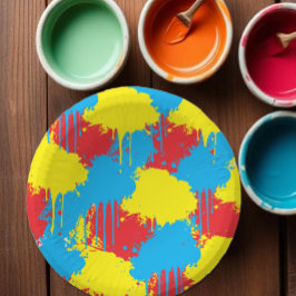 Painting Party Kids Birthday ペーパーボウル