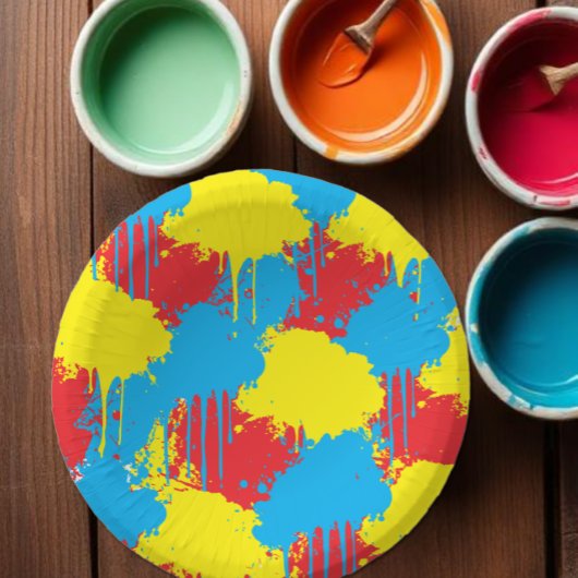 Painting Party Kids Birthday ペーパーボウル