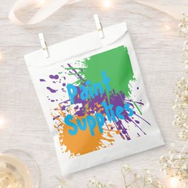Painting Party Kids Birthday Paint Supplies フェイバーバッグ