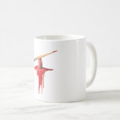 painting red コーヒーマグカップ (正面右)