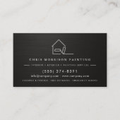 Painting Service Contractor QR Code 名刺 (正面)